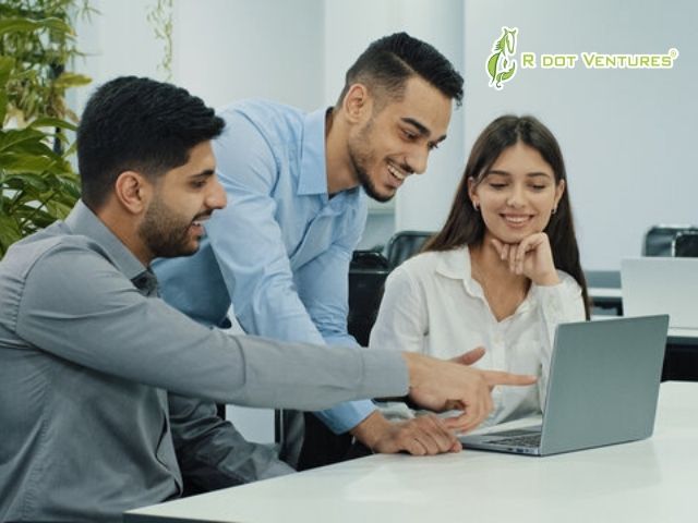 R Dot Ventures team meeting