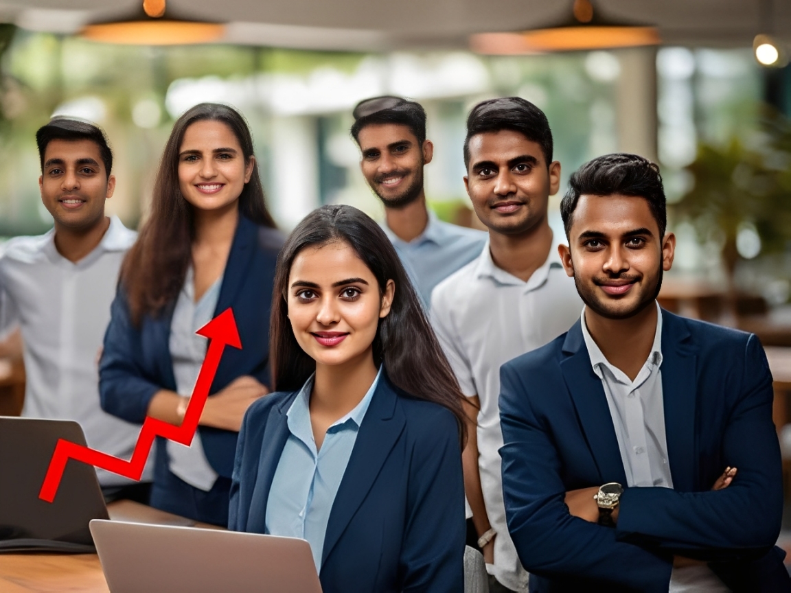 Hand holding startup paper airplane